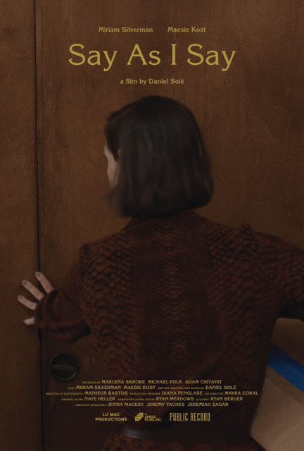 Say as I Say movie poster