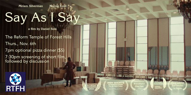 Say as I Say screening