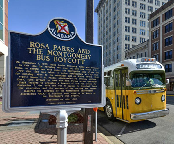 Rosa Parks sign